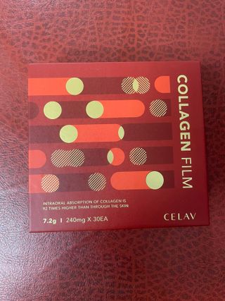 프리마인 귀족의 콜라겐, 92배 흡수율. 럭셔리 프리미엄 셀라브 콜라겐필름 30매 — 5점을 준 리뷰어가 2021년 10월 올린 사용 사진