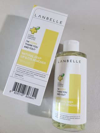랑벨 내츄럴 딥 립앤아이 리무버 210ml — 5점을 준 리뷰어가 2022년 6월 올린 사용 사진