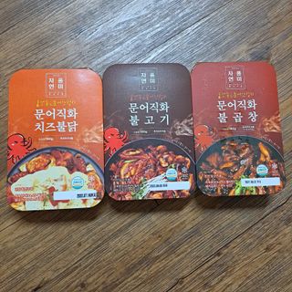 자연풍미 문어직화볶음 3종 (불고기, 불곱창, 치즈불닭) — 5점을 준 리뷰어가 2022년 6월 올린 사용 사진
