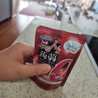 ORIHIRO 오리히로 곤약젤리 제로칼로리 130g 4종 4팩(맛별로 1팩씩) — 5점을 준 리뷰어가 2023년 3월 올린 사용 사진