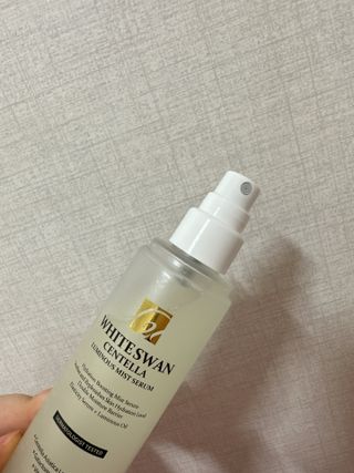 오투에니원 화이트스완 센텔라 루미너스 미스트 세럼 100ml — 5점을 준 리뷰어가 2023년 1월 올린 사용 사진