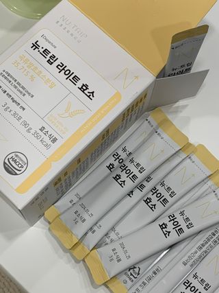 [뉴트립] ✅라이트 효소 1박스 1개월 분 (3g x 30포) — 5점을 준 리뷰어가 2023년 3월 올린 사용 사진