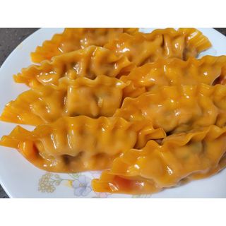 한만두 진한 해물맛 짬뽕만두 1kg — 4.5점을 준 리뷰어가 2021년 4월 올린 사용 사진