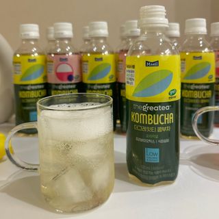 더그레잇티 콤부차 [매일유업] 더그레잇티 44kcal 콤부차 300ml *12개입 (오리지널 6개+베리리치 6개) — 5점을 준 리뷰어가 2023년 7월 올린 사용 사진