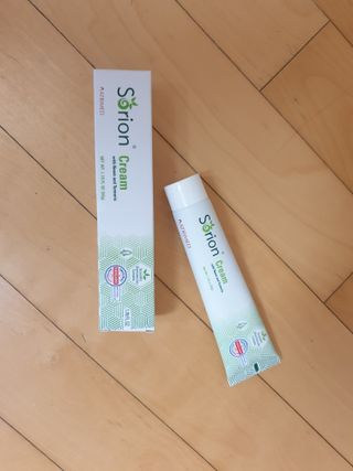 건선/아토/습진/민감성 피부 천연보습진정크림 소리온 크림 & 센시티브 크림 50g — 5점을 준 리뷰어가 2022년 1월 올린 사용 사진