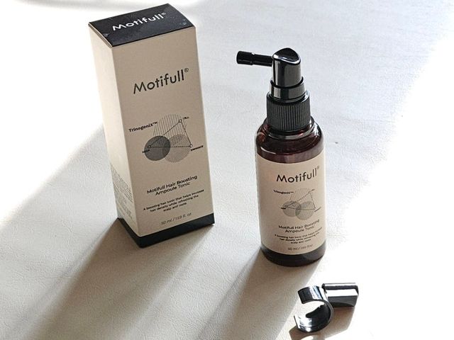 모티풀 헤어 부스팅 앰플 토닉 50ml 리뷰 사진