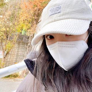 노르딕아일랜드 DW CORDUROY 볼캡 — 5점을 준 리뷰어가 2021년 11월 올린 사용 사진