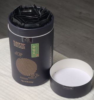 프리마인 자체 기업부설 연구소에서 찾아낸 건강한 수면의 비밀.  슬립토 플러스 30포 — 5점을 준 리뷰어가 2021년 12월 올린 사용 사진