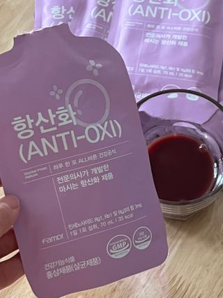 팸닥터 주식회사 항산화(ANTI-OXI) — 5점을 준 리뷰어가 2022년 11월 올린 사용 사진