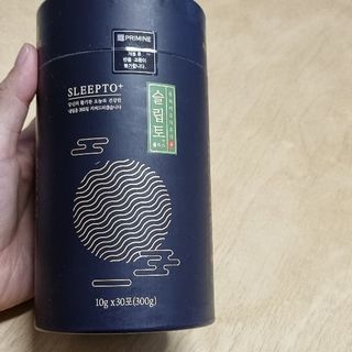 프리마인 자체 기업부설 연구소에서 찾아낸 건강한 수면의 비밀.  슬립토 플러스 30포 — 4점을 준 리뷰어가 2021년 11월 올린 사용 사진