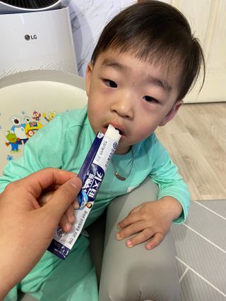 키즈텐플러스 연세 키즈텐 플러스 1개월 — 5점을 준 리뷰어가 2021년 3월 올린 사용 사진