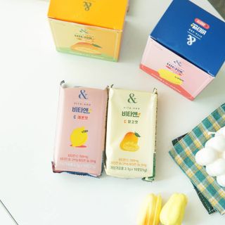 비타앤C 레몬맛, 망고맛 — 5점을 준 리뷰어가 2021년 4월 올린 사용 사진