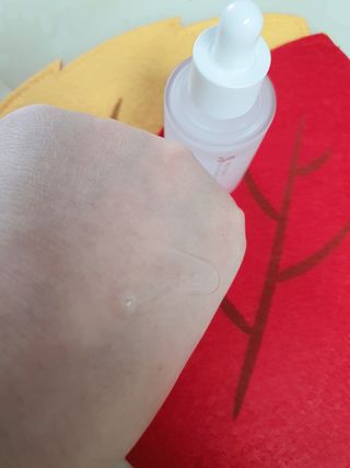 [미릴] 맑음빛 레드빈 브라이트닝 앰플 — 4.5점을 준 리뷰어가 2021년 1월 올린 사용 사진