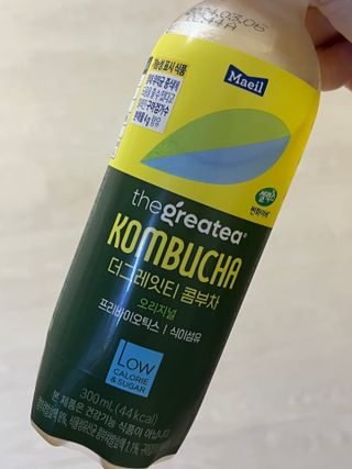 더그레잇티 콤부차 [매일유업] 더그레잇티 44kcal 콤부차 300ml *12개입 (오리지널 6개+베리리치 6개) — 5점을 준 리뷰어가 2023년 8월 올린 사용 사진