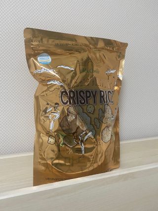 미즈꼬레아 치즈맛 누룽지크리스피 — 5점을 준 리뷰어가 2022년 2월 올린 사용 사진