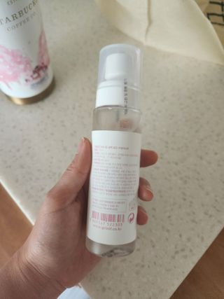 그리니프 유기농 갈락 로즈 수딩미스트 100ml — 4점을 준 리뷰어가 2023년 5월 올린 사용 사진