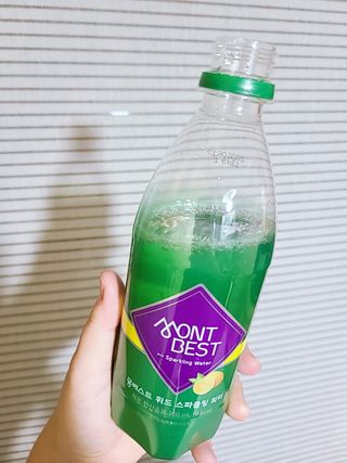 몽베스트 Montbest with Sparkling water Lemon OR Lime 20병(랜덤) — 4점을 준 리뷰어가 2021년 10월 올린 사용 사진