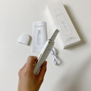 디하우트 랩 4 in 1 갈바닉 아쿠아 워터 필링기 스킨스크러버 — 5점을 준 리뷰어가 2021년 11월 올린 사용 사진