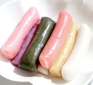 푸디푸디 1일1떡  가래떡 낱개포장 아침식사 식사대용 7종 세트 혼합 (14개입) — 4점을 준 리뷰어가 2022년 6월 올린 사용 사진