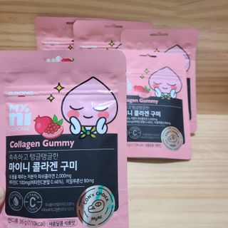 일동제약 마이니 마이니 늘씬날씬 콜라겐 세트 — 5점을 준 리뷰어가 2021년 3월 올린 사용 사진