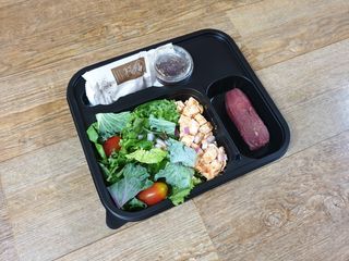 참살이도시락 작심삼일 샐러드도시락 3개 맛보기 새벽배송 또는 택배배송 — 5점을 준 리뷰어가 2021년 7월 올린 사용 사진