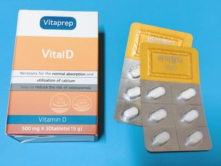 뉴트리션팩토리 비타프렙 바이탈디 비타민D 500mg — 5점을 준 리뷰어가 2021년 8월 올린 사용 사진