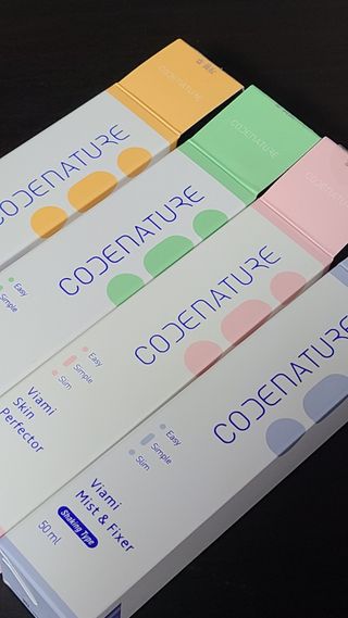 코드네이처 비아미 퍼펙트 케어 4종 — 4점을 준 리뷰어가 2021년 6월 올린 사용 사진