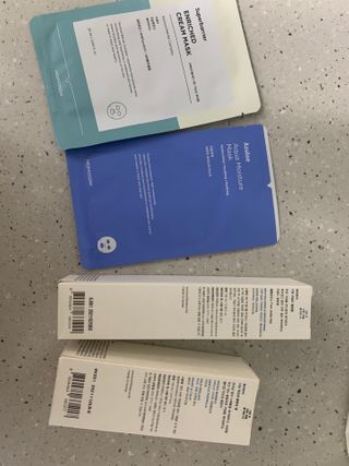 화이트리 비움 약산성 클렌징젤 ,마일드 필링젤 세트 — 4점을 준 리뷰어가 2021년 2월 올린 사용 사진