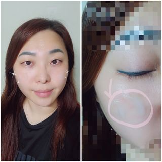 오투에니원 화이트 스완 갈락토미세스 비타민 C 워터 슬리핑 마스크 — 5점을 준 리뷰어가 2023년 1월 올린 사용 사진