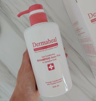 더마힐 헤어 컨디셔닝 샴푸 릴렉스 500ml — 5점을 준 리뷰어가 2021년 1월 올린 사용 사진