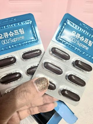뉴트리션팩토리 비타프렙 오큐슈프림 루테인 오메가3 1050mg — 5점을 준 리뷰어가 2021년 8월 올린 사용 사진