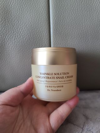 Dr.느루벗 느루벗 링클 솔루션 콘센트레이트 스네일 탄력 달팽이 크림 80g — 5점을 준 리뷰어가 2021년 5월 올린 사용 사진