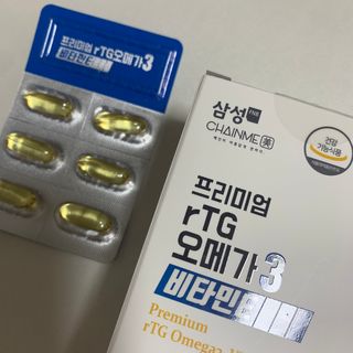 체인미 프리미엄 rTG 오메가3 비타민E 850mg x 30캡슐 — 5점을 준 리뷰어가 2021년 11월 올린 사용 사진