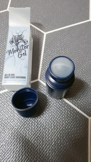 [바록스] 류현진 올인원 바디릴렉싱 몬스터겔 50ml — 5점을 준 리뷰어가 2021년 4월 올린 사용 사진