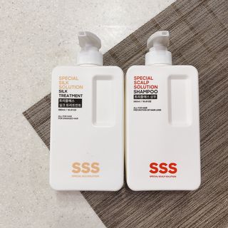 트리플에스 탈모 샴푸 580ml + 실크 트리트먼트 580ml — 4.5점을 준 리뷰어가 2021년 5월 올린 사용 사진