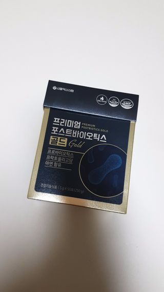서울약사신협_프리미엄포스트바이오틱스골드_5g x 50포 — 5점을 준 리뷰어가 2021년 2월 올린 사용 사진