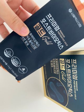 서울약사신협_프리미엄포스트바이오틱스골드_5g x 50포 — 5점을 준 리뷰어가 2021년 3월 올린 사용 사진