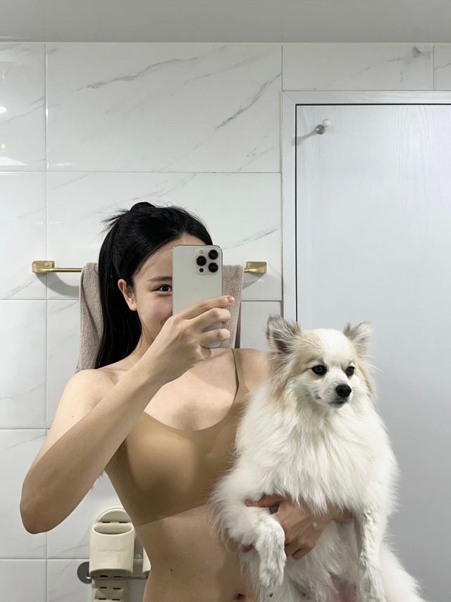 [바디랩핑] 비비 제로라인 심리스 브라 세트 리뷰 사진
