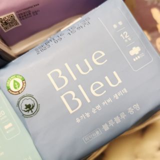 블루블루 유기농 순면 커버 생리대 — 4.5점을 준 리뷰어가 2021년 2월 올린 사용 사진