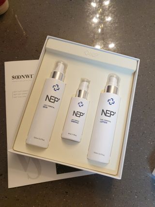 SOONWITH 순위드 NEP+ 스킨케어 3종 세트 — 5점을 준 리뷰어가 2021년 4월 올린 사용 사진
