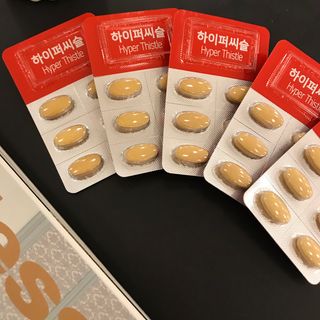 뉴트리션팩토리 비타프렙 하이퍼씨슬 밀크씨슬 900mg — 5점을 준 리뷰어가 2021년 8월 올린 사용 사진