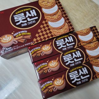롯데제과 롯샌 카페크런치 — 5점을 준 리뷰어가 2021년 10월 올린 사용 사진