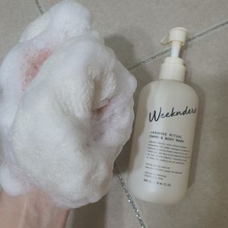 [위켄더스] 기분좋은 하루를 선사해주는 핸드& 바디워시 1종 랜덤발송 — 5점을 준 리뷰어가 2022년 6월 올린 사용 사진
