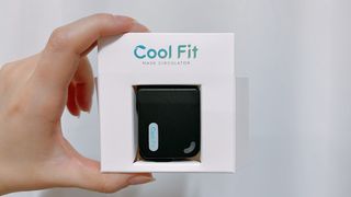 주식회사 휴레브 Cool Fit(마스크 공기 순환 장치) — 5점을 준 리뷰어가 2022년 11월 올린 사용 사진