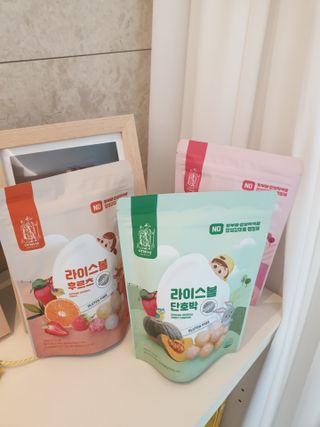 아비삭라이스볼 3종 /딸기,후르츠,단호박 — 5점을 준 리뷰어가 2021년 6월 올린 사용 사진