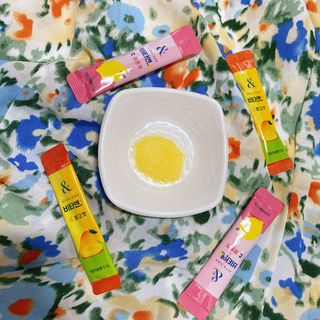 비타앤C 레몬맛, 망고맛 — 5점을 준 리뷰어가 2021년 6월 올린 사용 사진