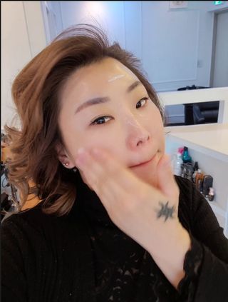 [세븐원쓰리 713] 내 본연의 피부회복 피누스 소나무보습크림 — 5점을 준 리뷰어가 2021년 10월 올린 사용 사진