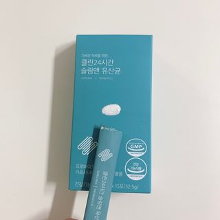 클린24시간 슬림앤유산균 1박스 (3.5g X 15포) — 4점을 준 리뷰어가 2022년 7월 올린 사용 사진