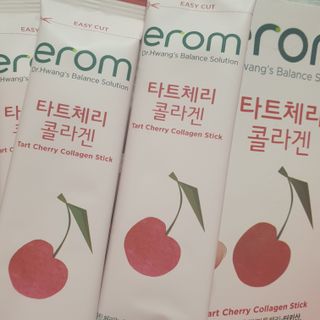 이롬 erom 타트체리 콜라겐 — 5점을 준 리뷰어가 2021년 3월 올린 사용 사진