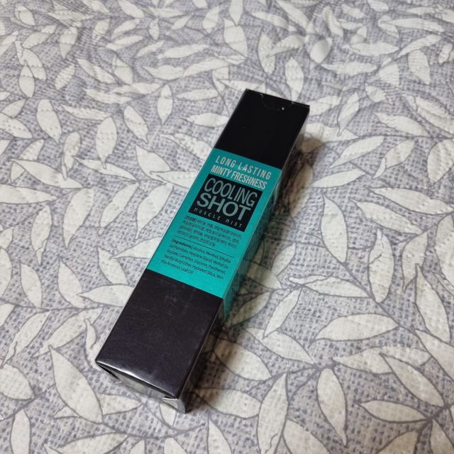 [스포츠 미스트] 쿨링샷 머슬 미스트(50ml) 리뷰 사진